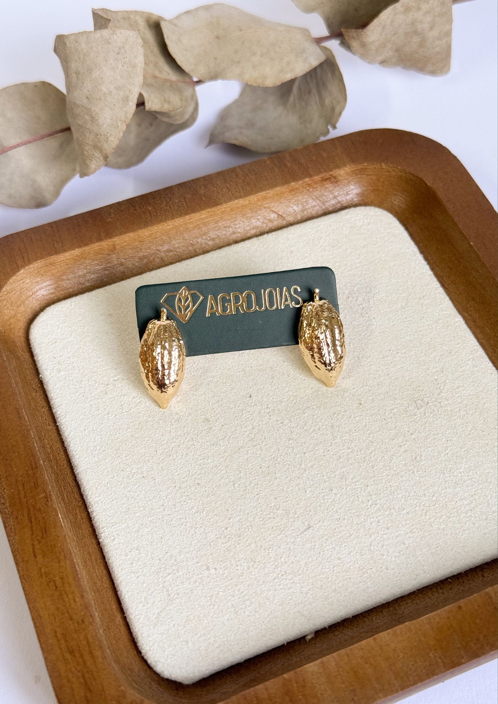 Aretes Cacao