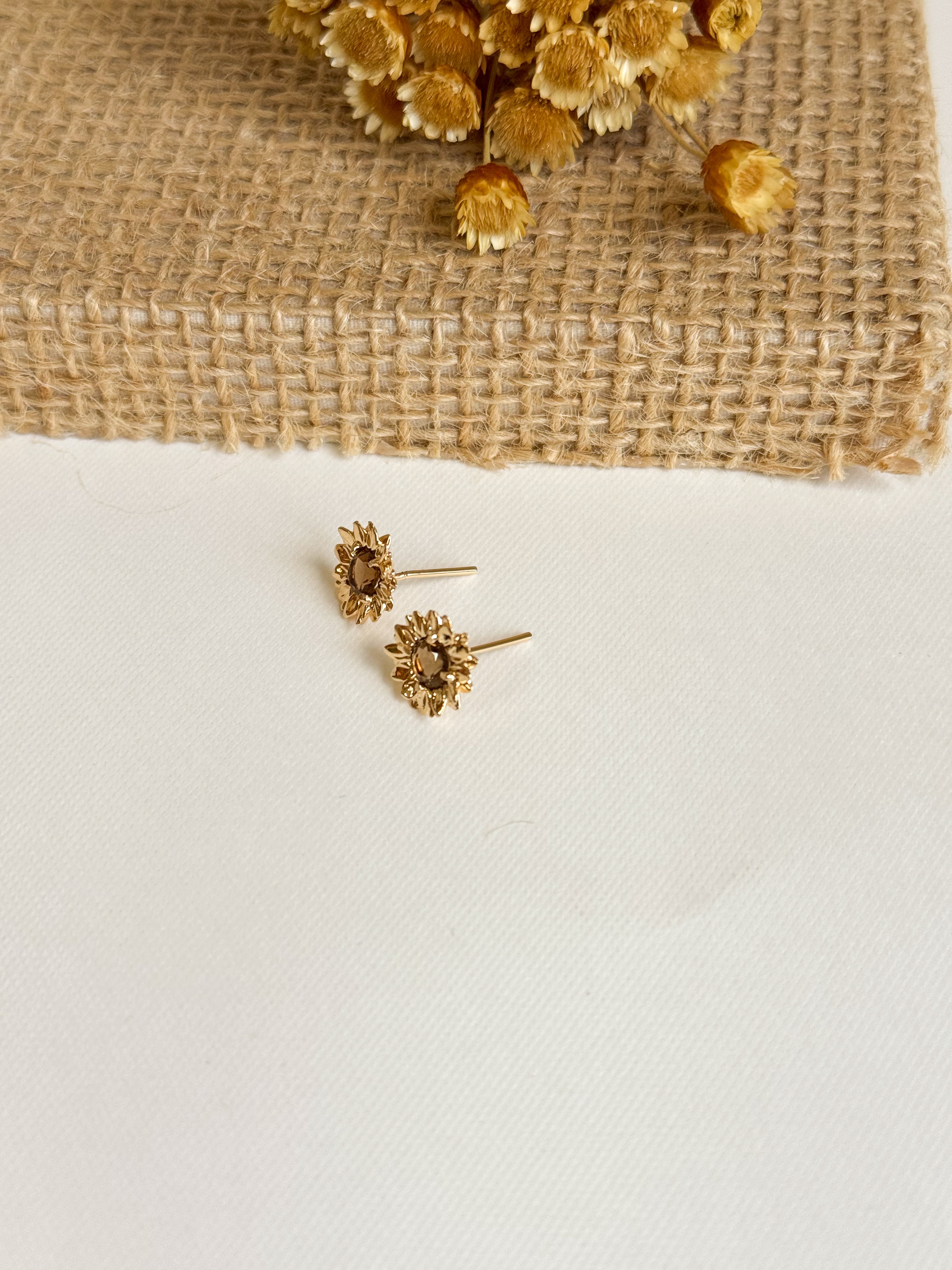 Aretes Girasol