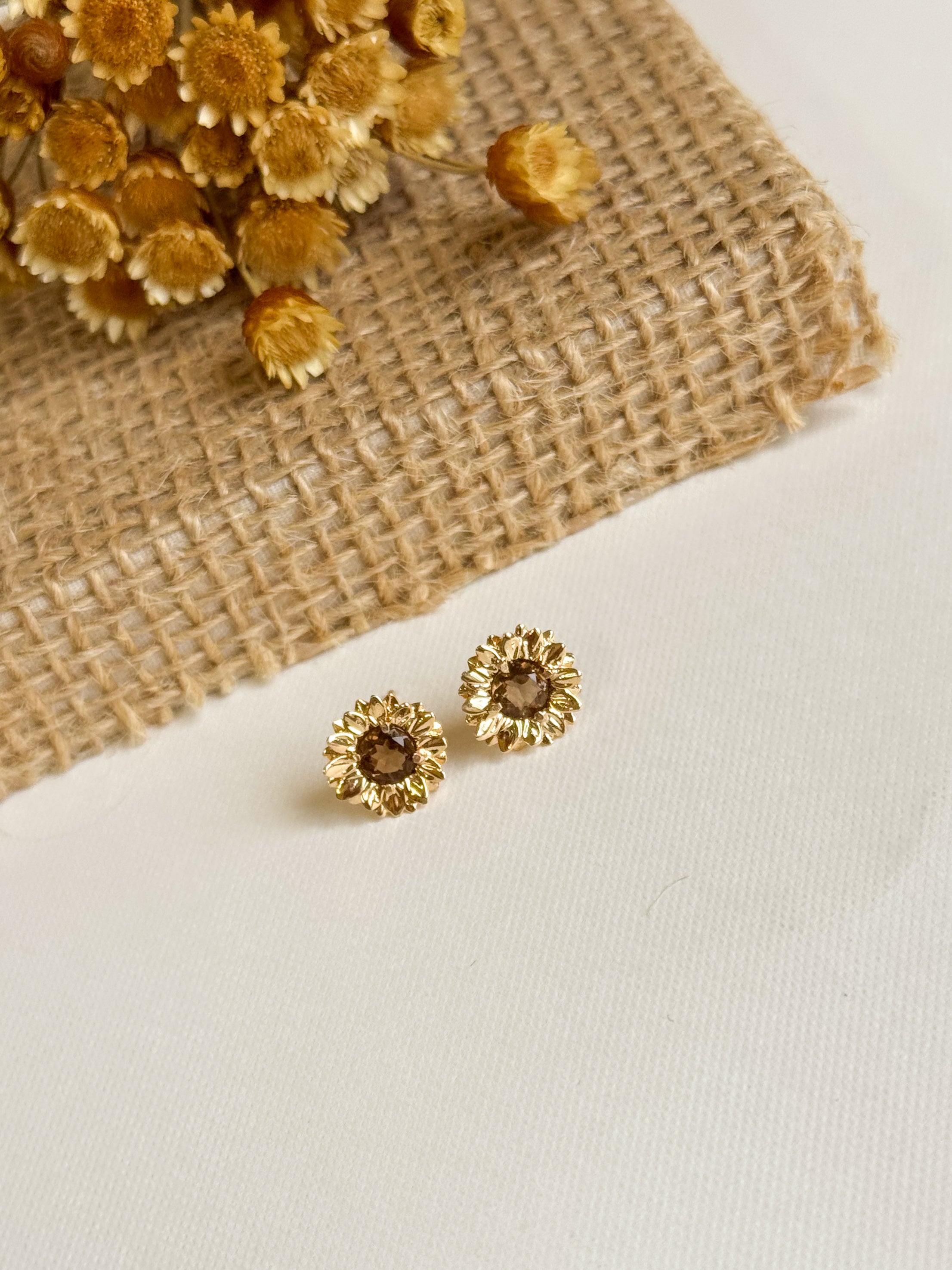 Aretes Girasol