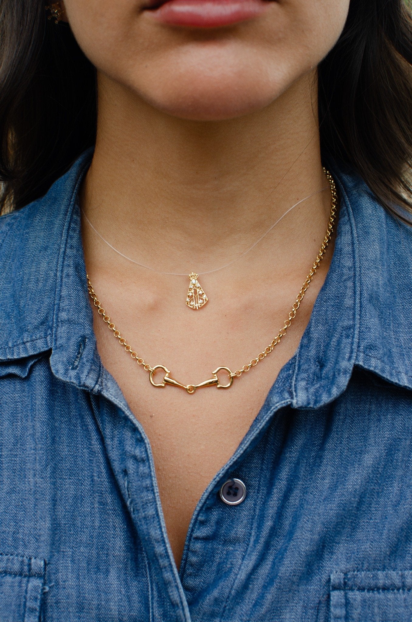 Collar Virgen María