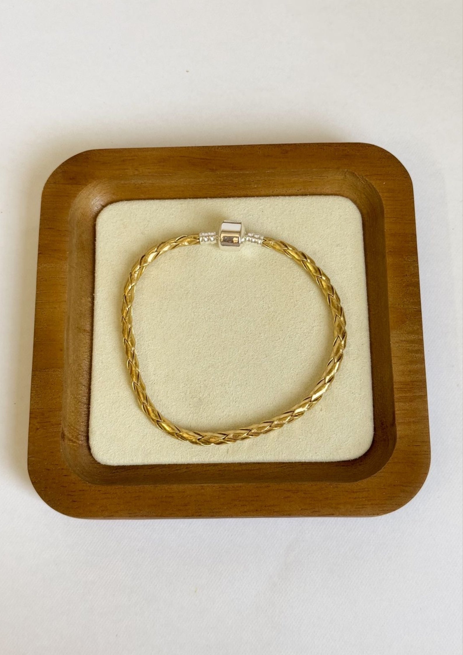 Pulsera de Cuero para Charms