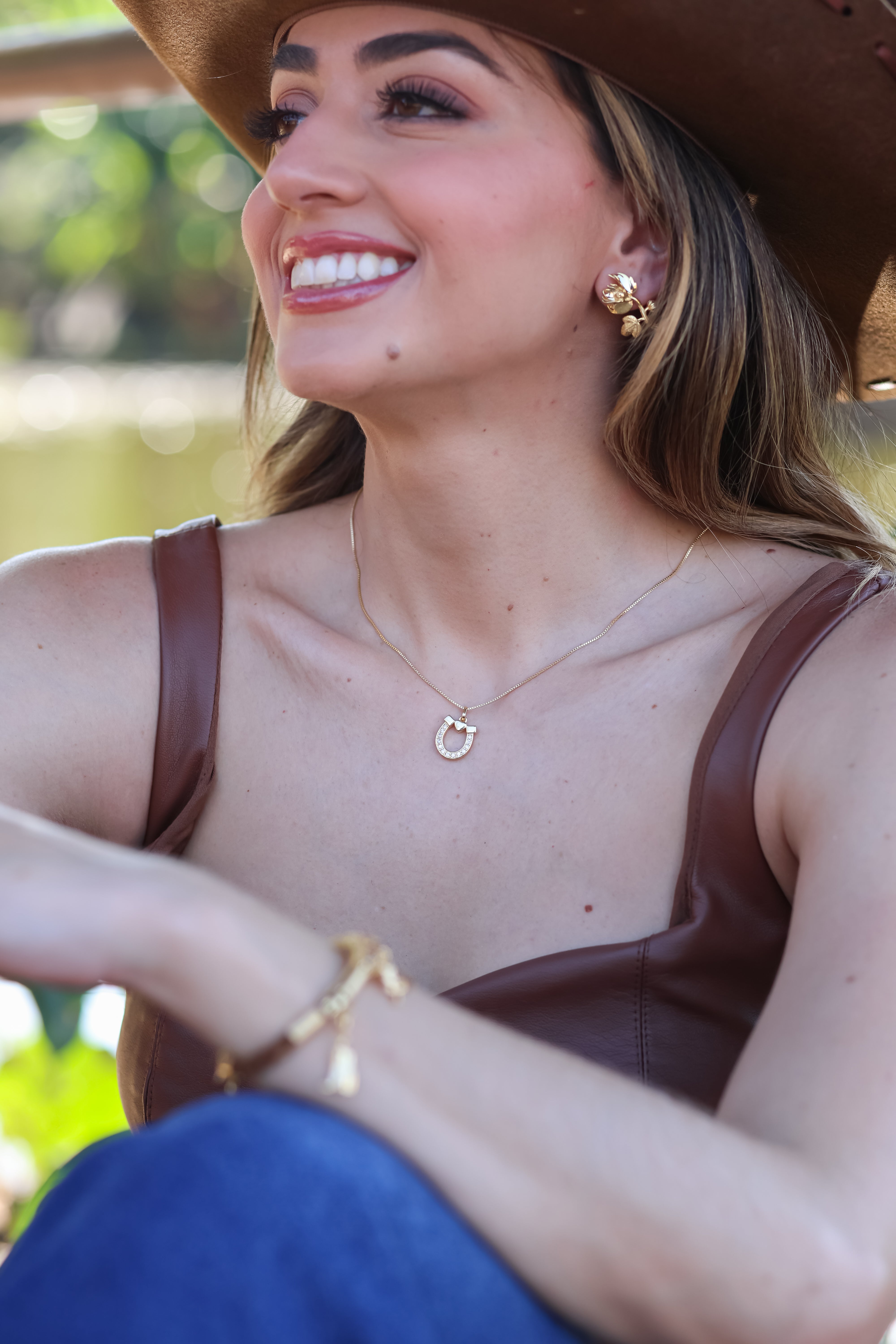Collar Herradura Corazón