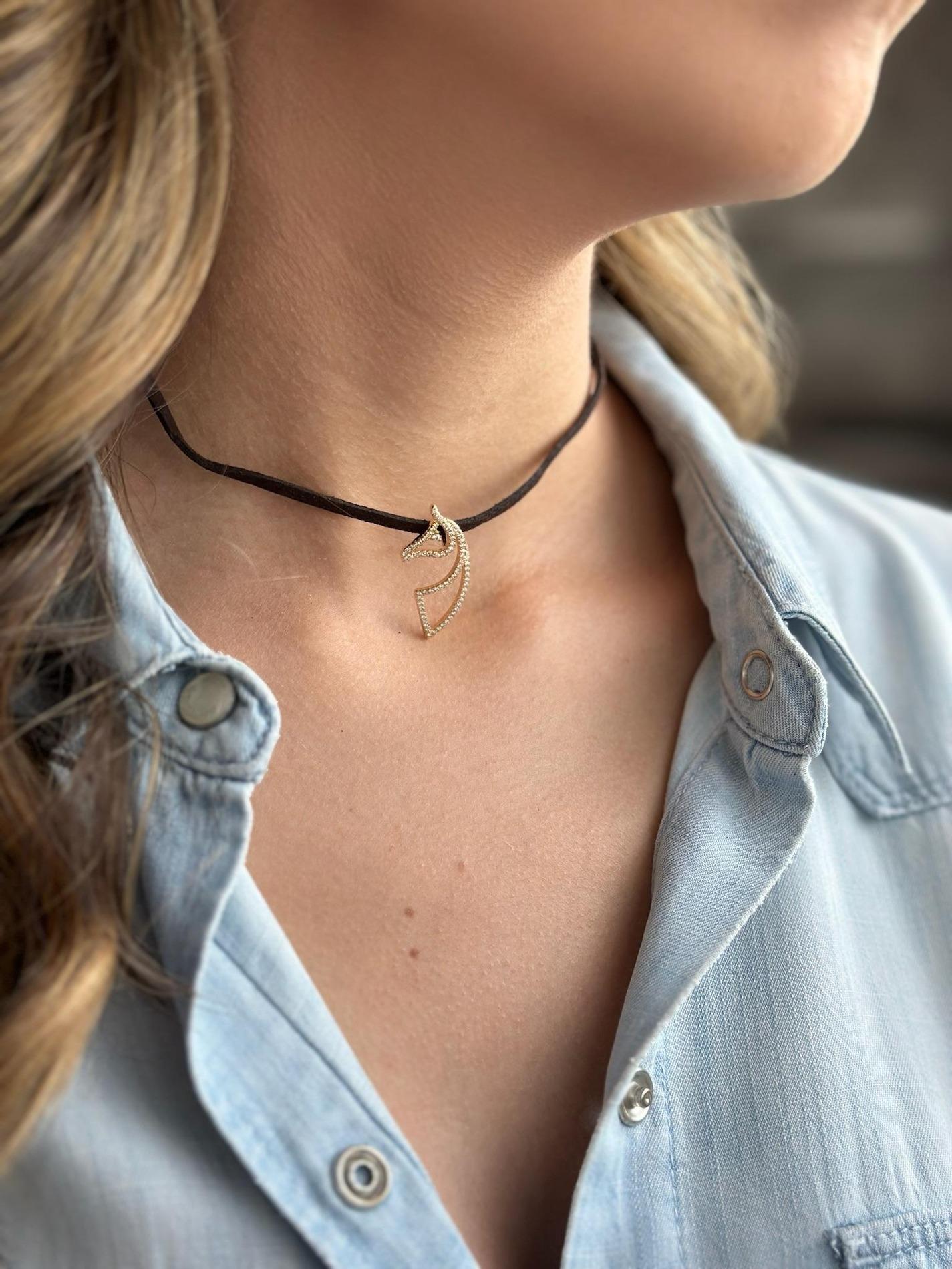 Collar Caballo Cuero