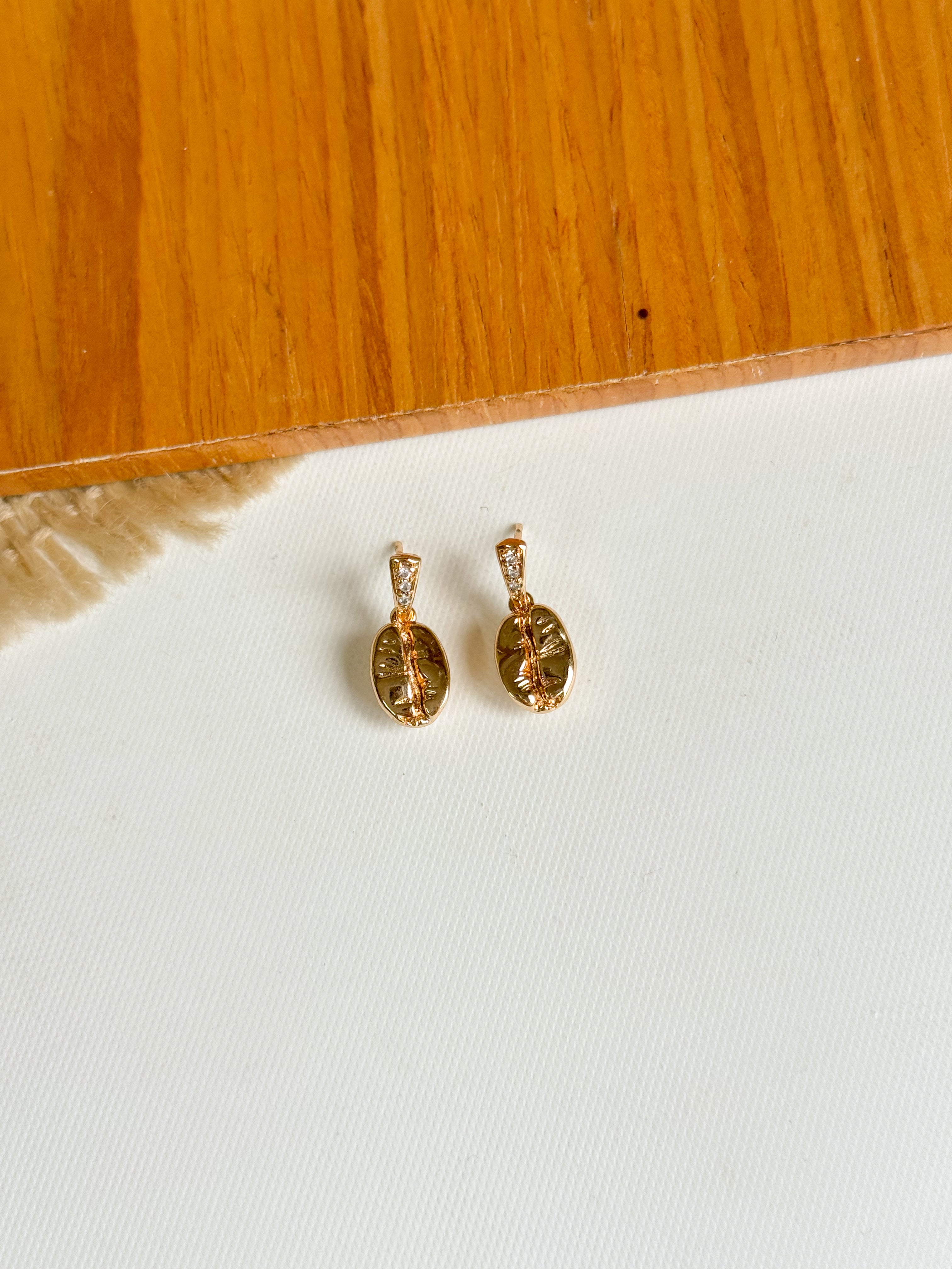 Aretes Grano de Café