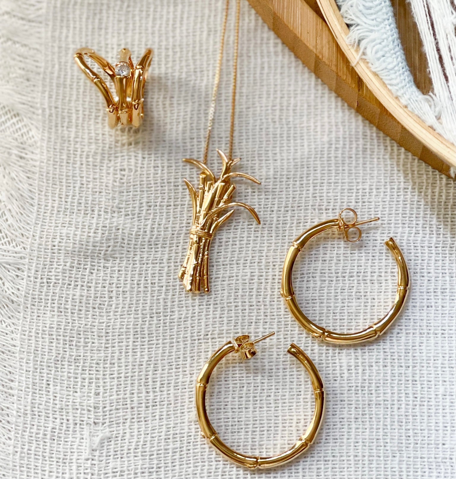 Aretes Caña