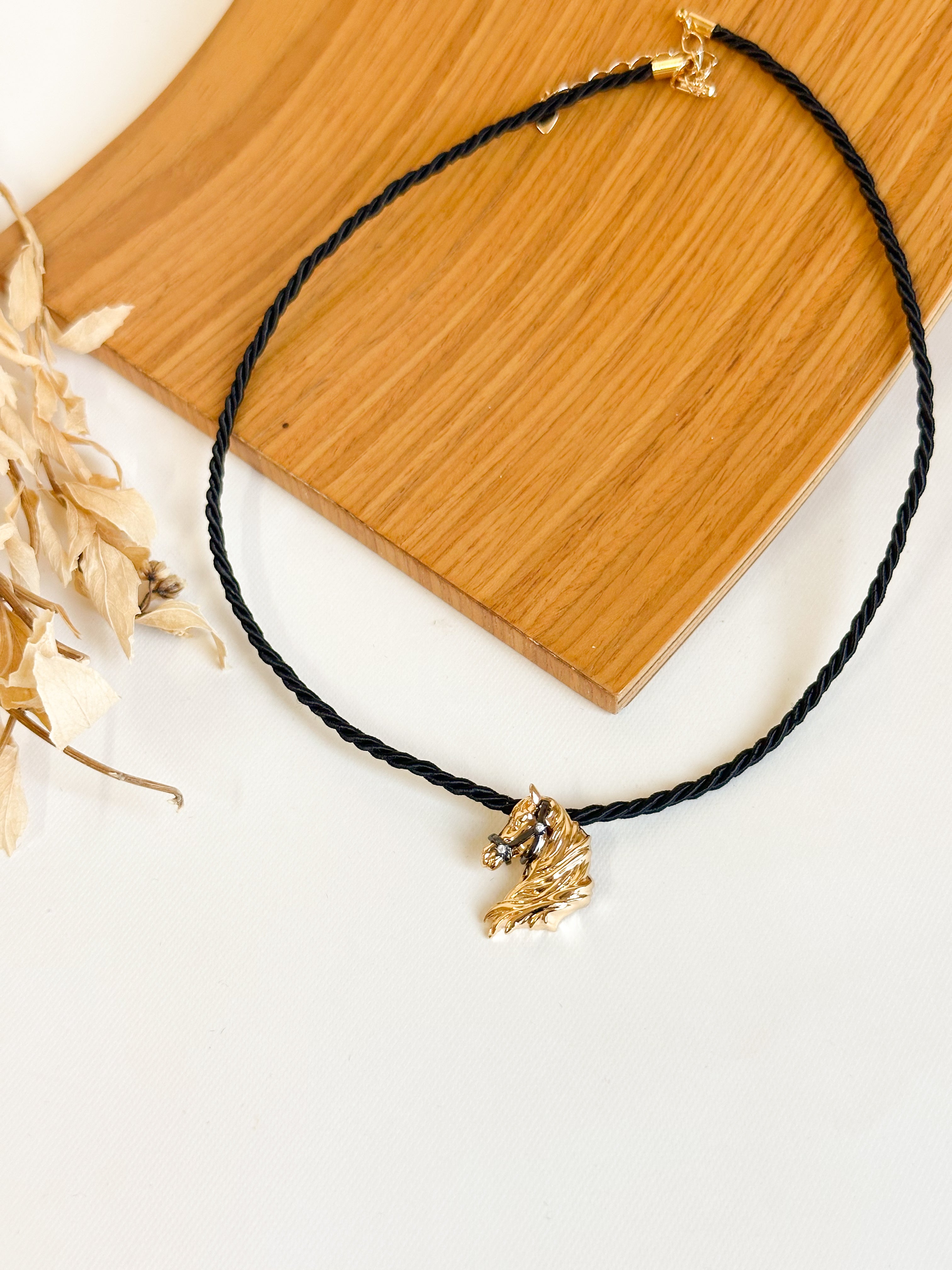 Collar Trenza Caballo
