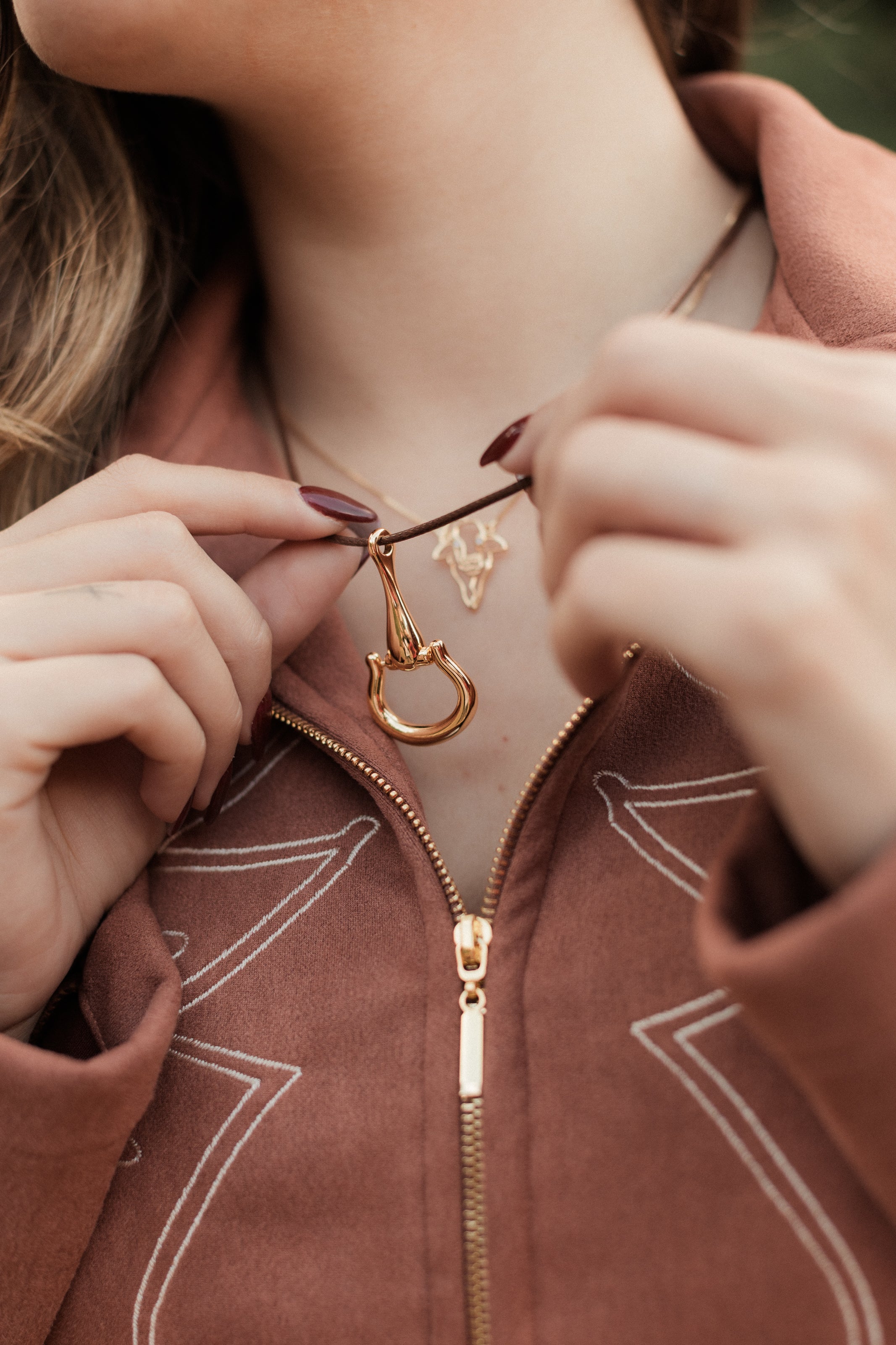 Collar Bocado en Cuero