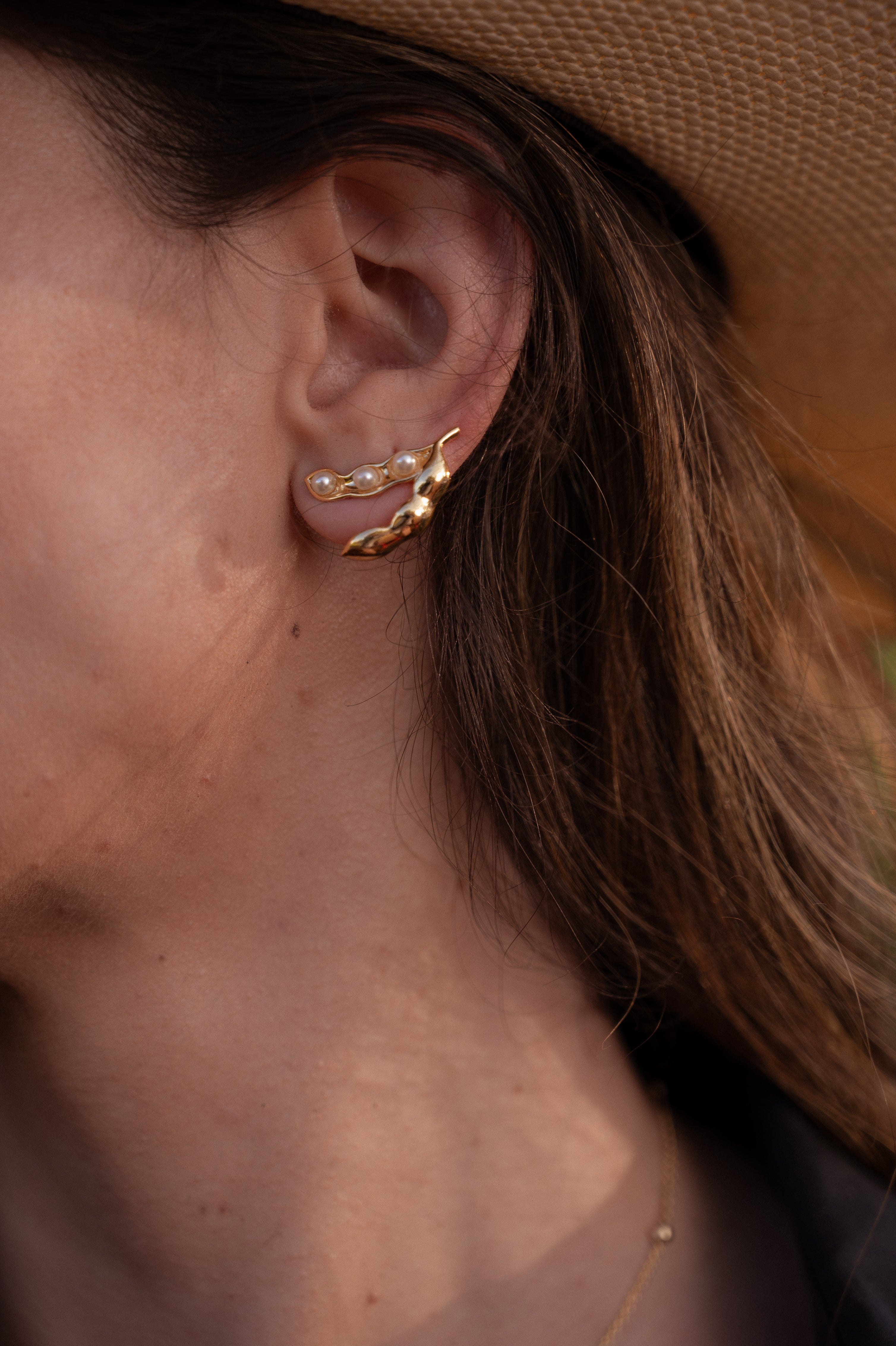 Aretes Mini Soya Perlas
