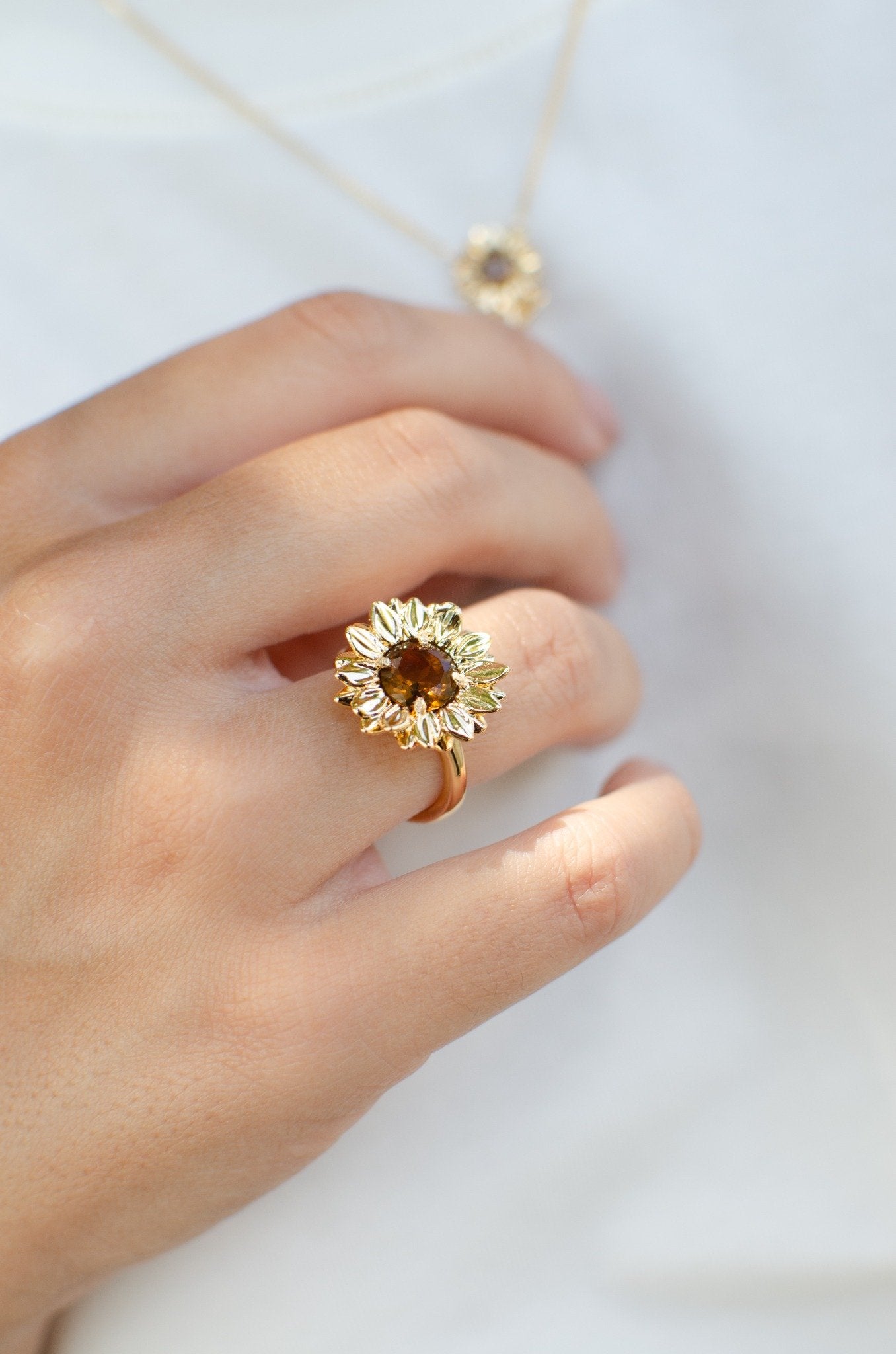 Anillo Girasol