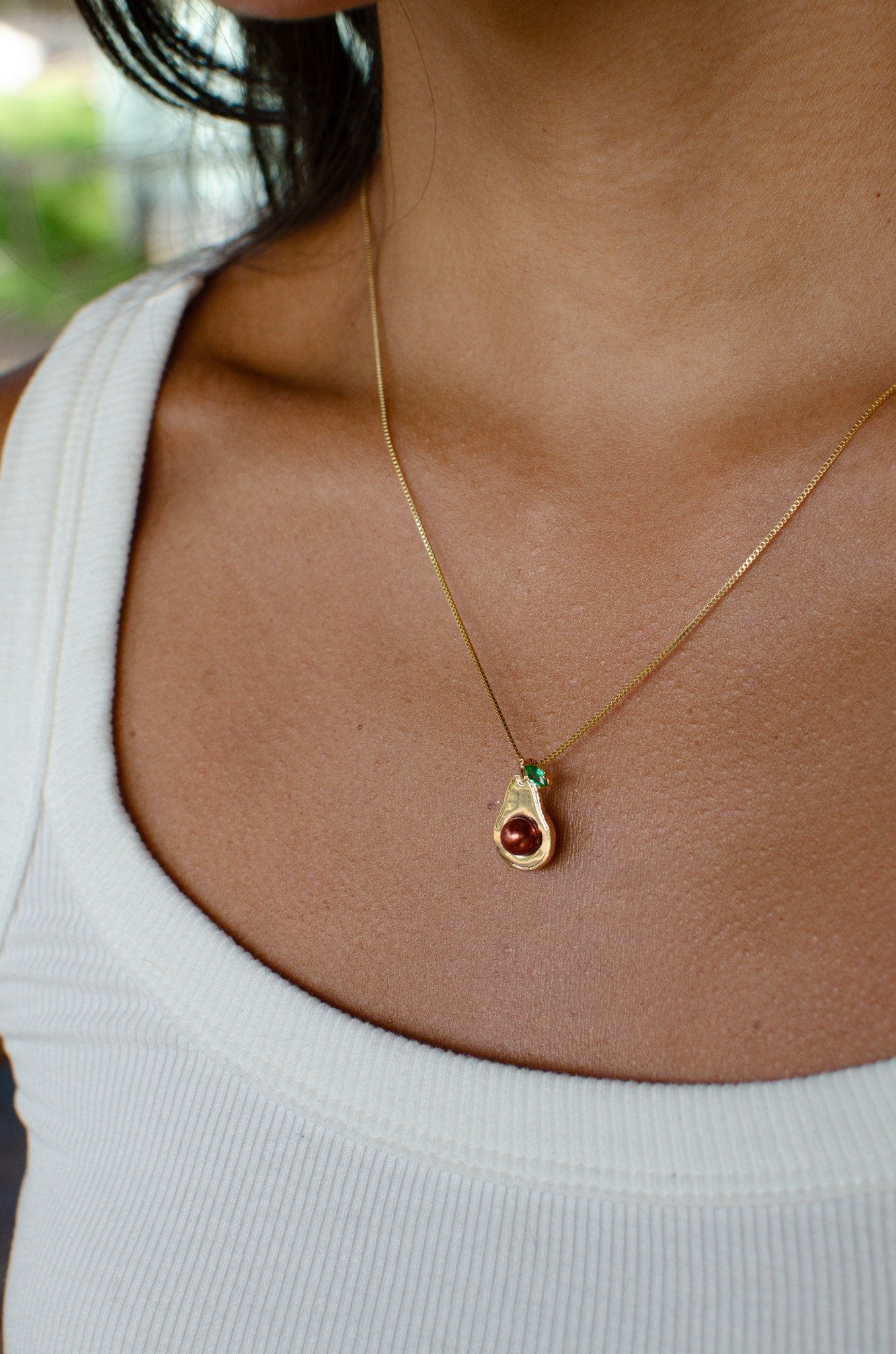 Collar Aguacate