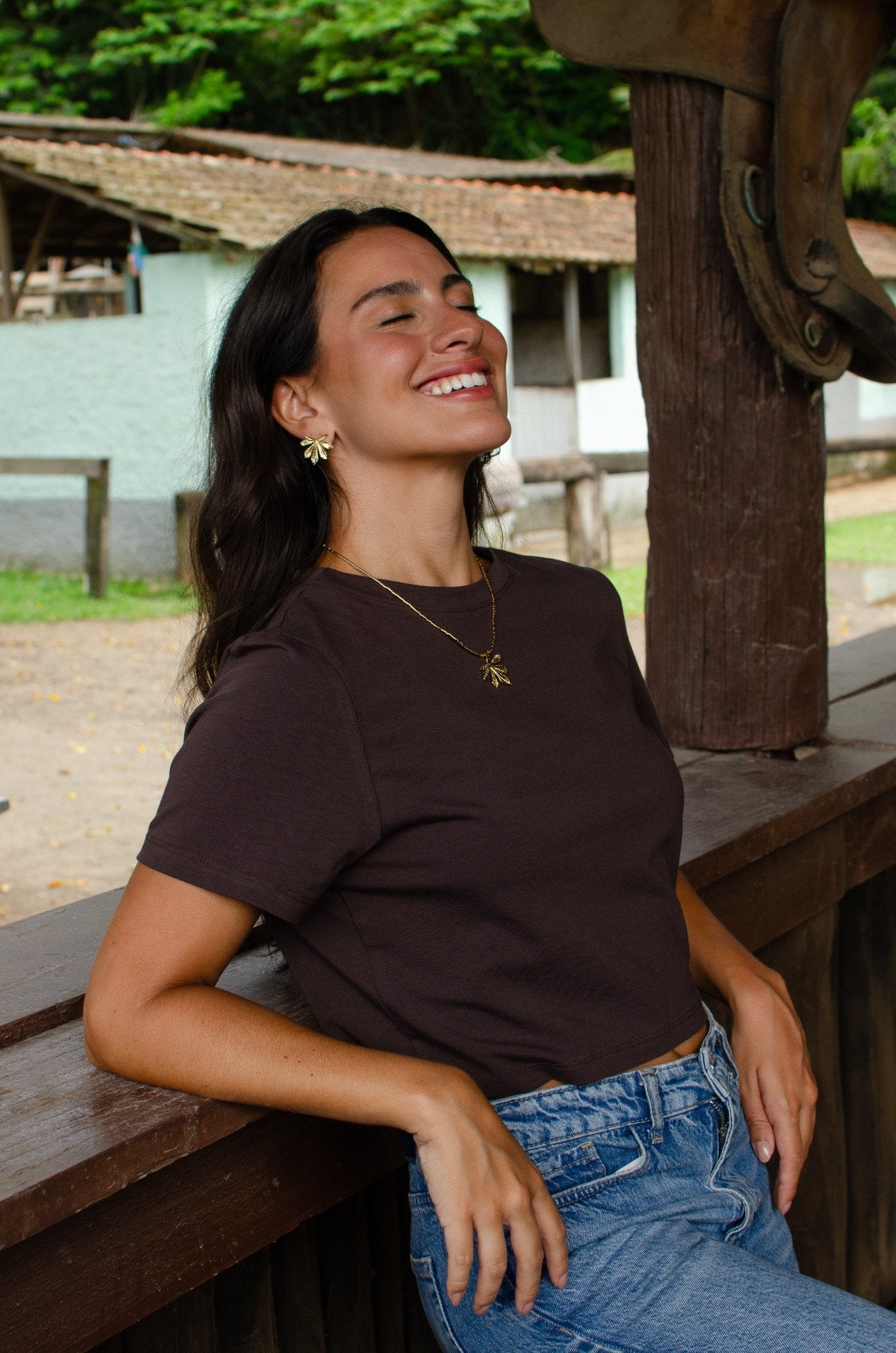 Aretes Hoja de Yuca