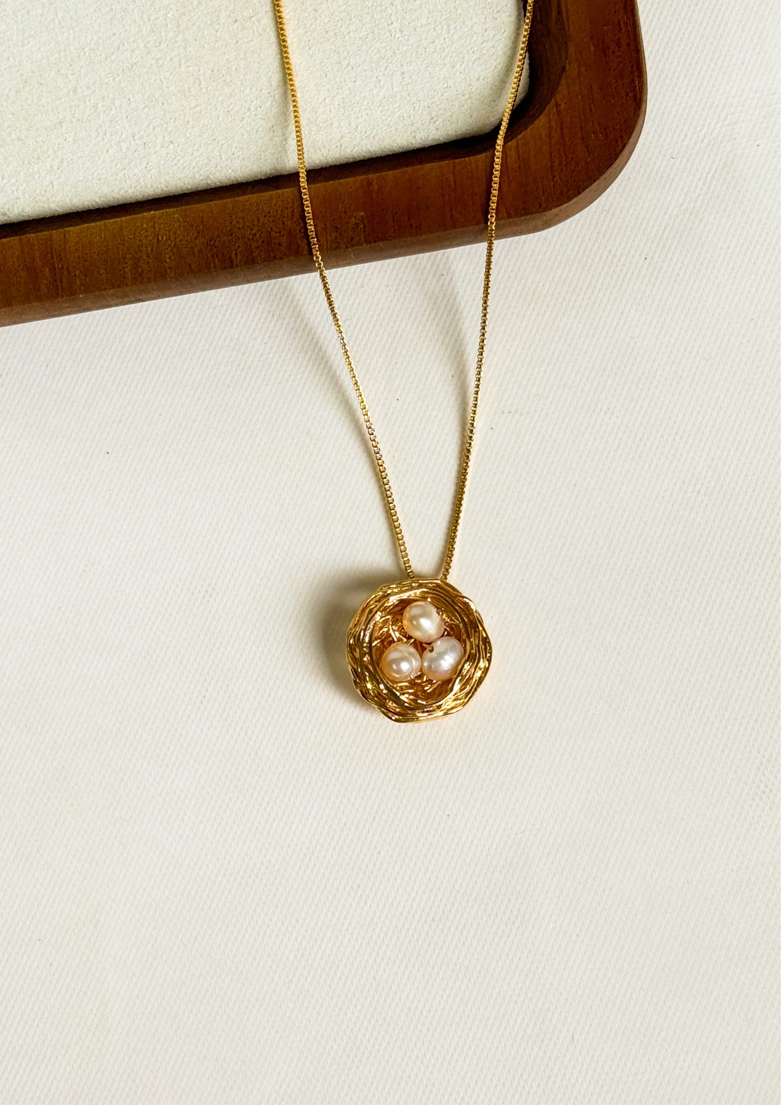 Collar Nido con Perlas