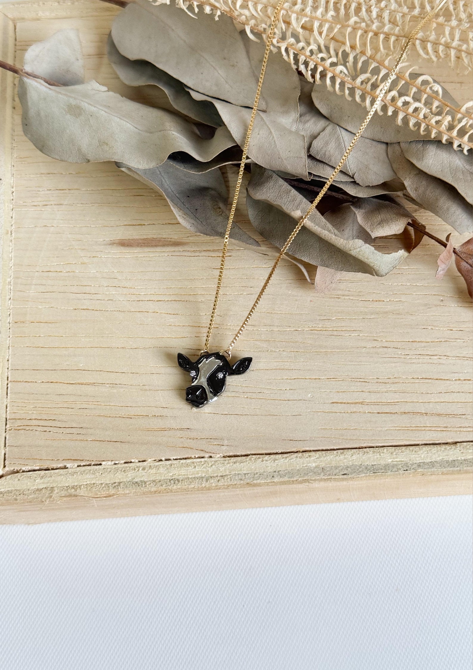Collar Vaca Bicolor